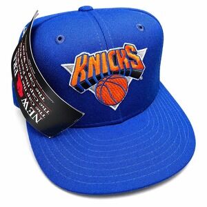 Vintage New York Knicks New Era 5950 Wool Fitted Hat Made In USA Deadstock Tags